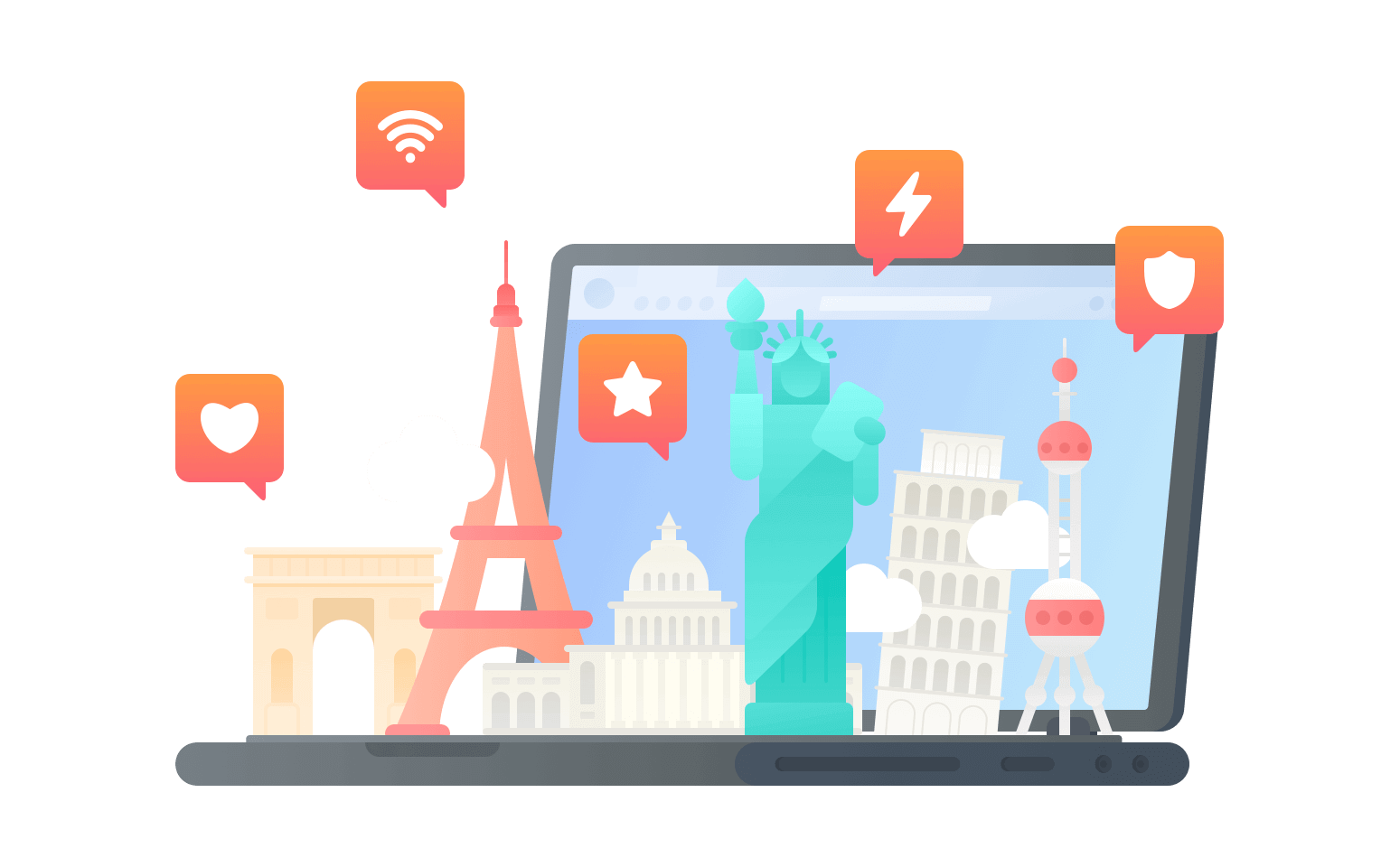 在加蓬连接到中国的加速器 - 华人VPN